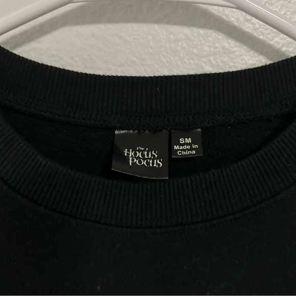 Disney Hocus Pocus Black Sweater with Colorful Characters - Picture 3 of 4